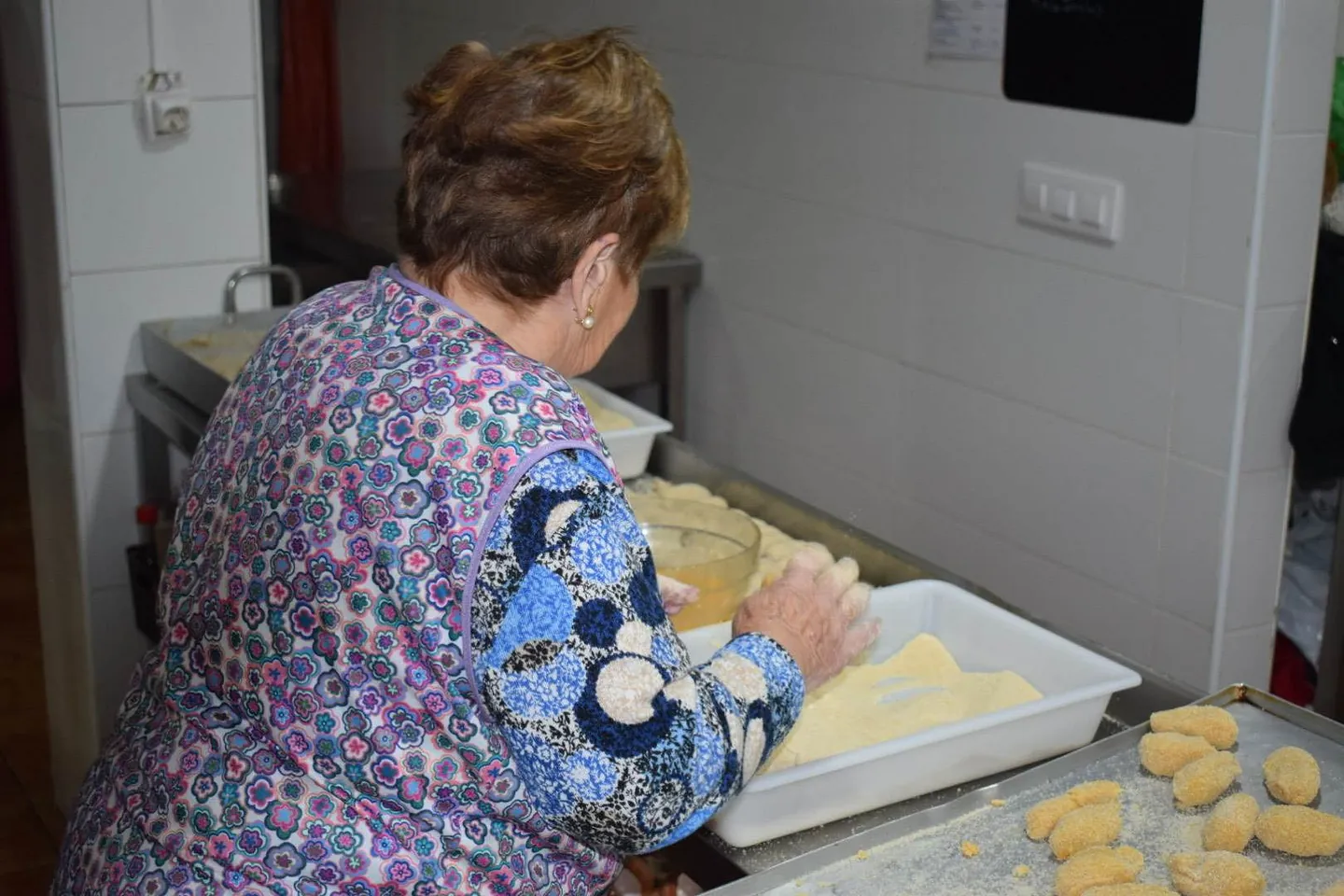 Mesón San Cipriano cocina croquetas